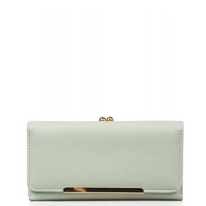 NEW - Sage Green Leather Wallet